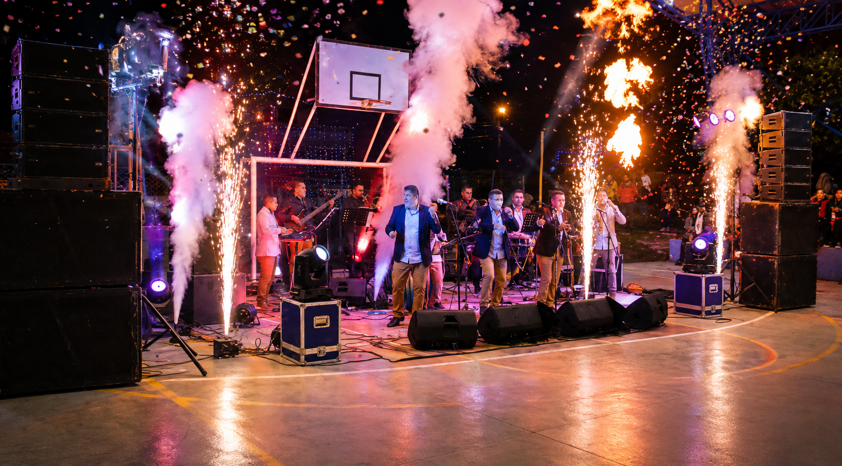 Efectos especiales para eventos